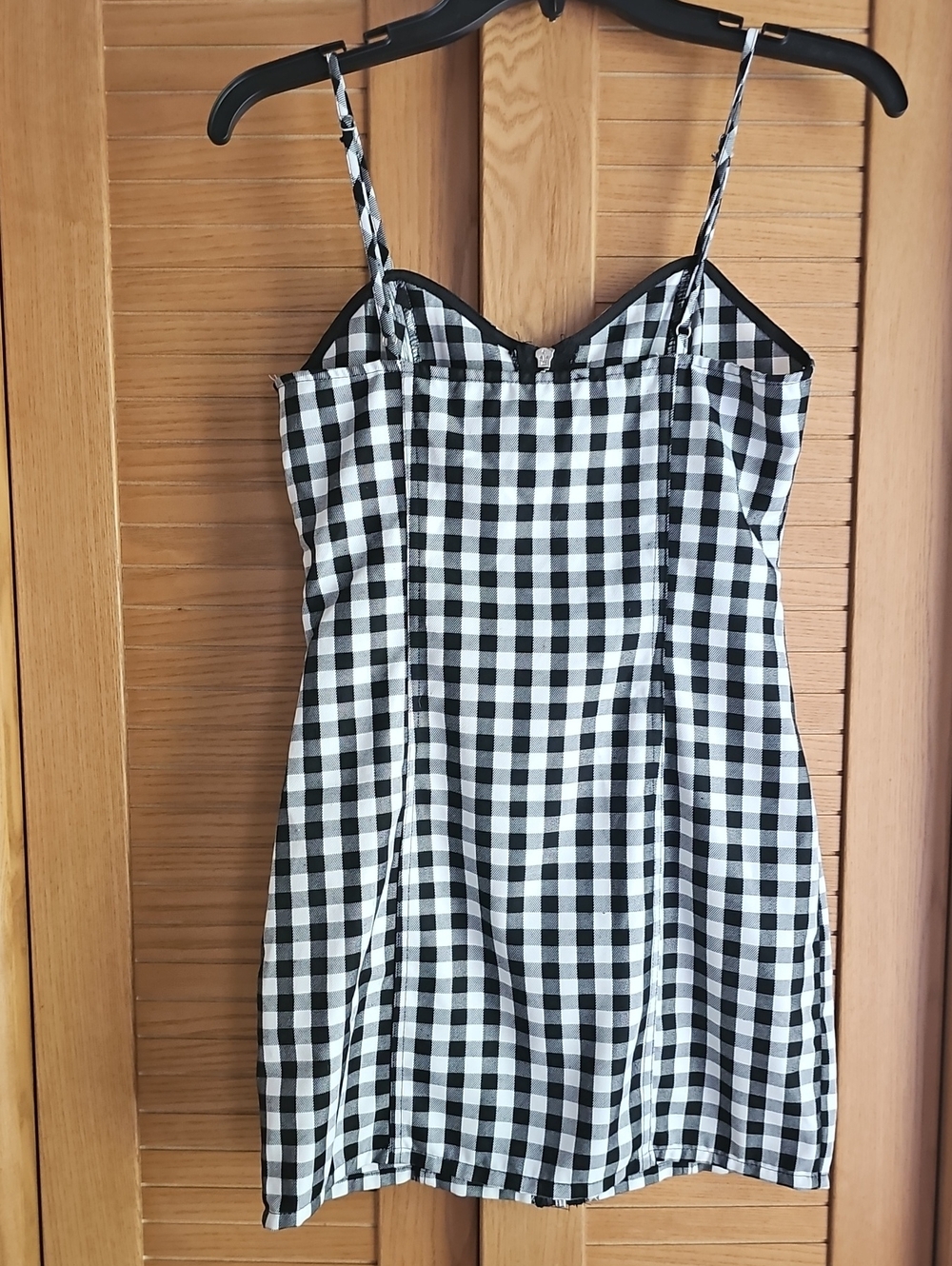 Mini Checkered Dress - Picture 2 of 2